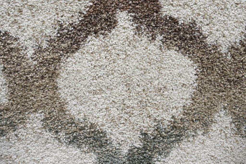 Granada Rayann Ivory, Rust, Beige, Gold, Green, Gray and Charcoal Polypropylene Area Rug