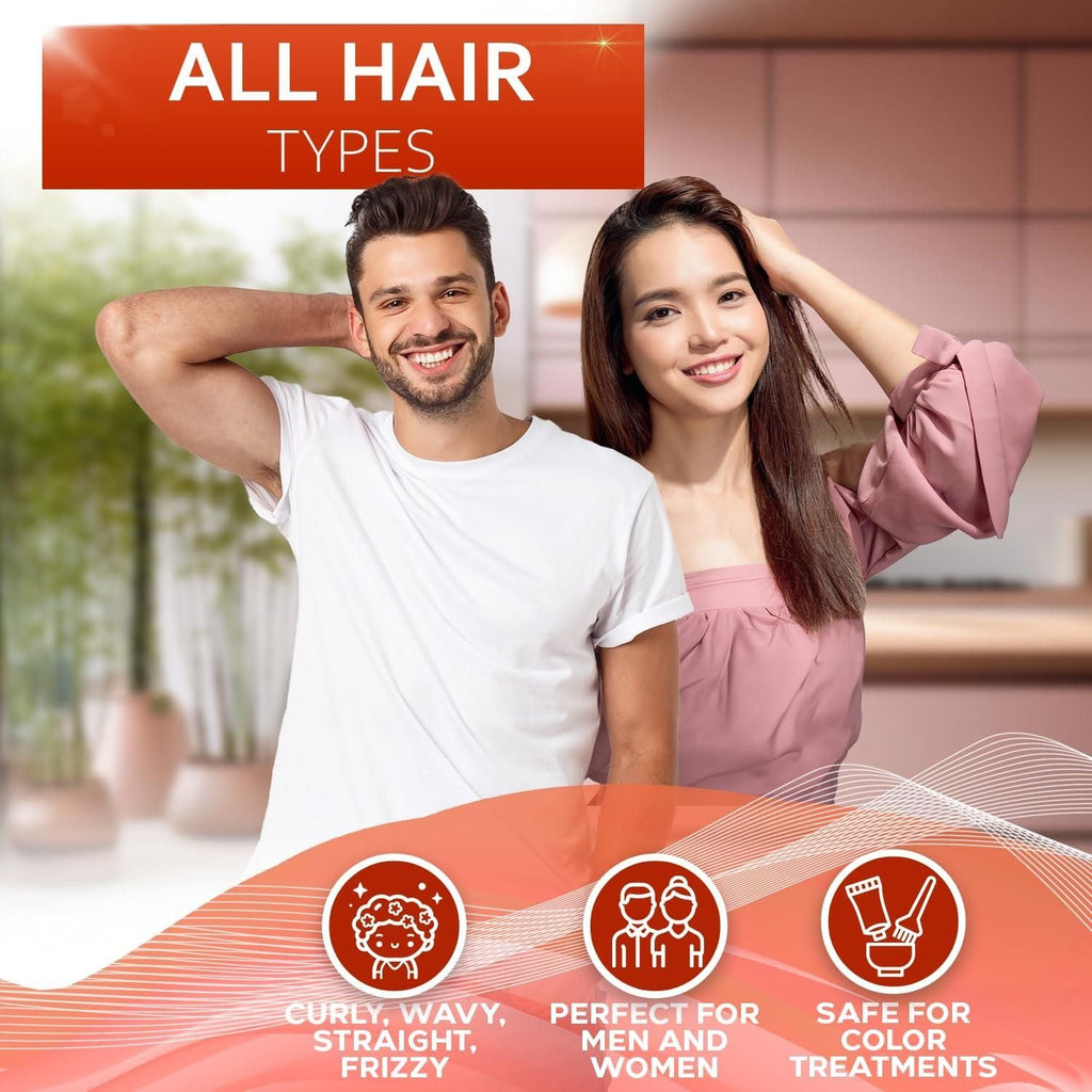 Batana Oil Shampoo and Conditioner Set Thickening Hair Products for Women and Men For Strengthening and Volumizing Fine and Thinning Hair Sulfate Free with Biotin and Keratin for a Fuller Look