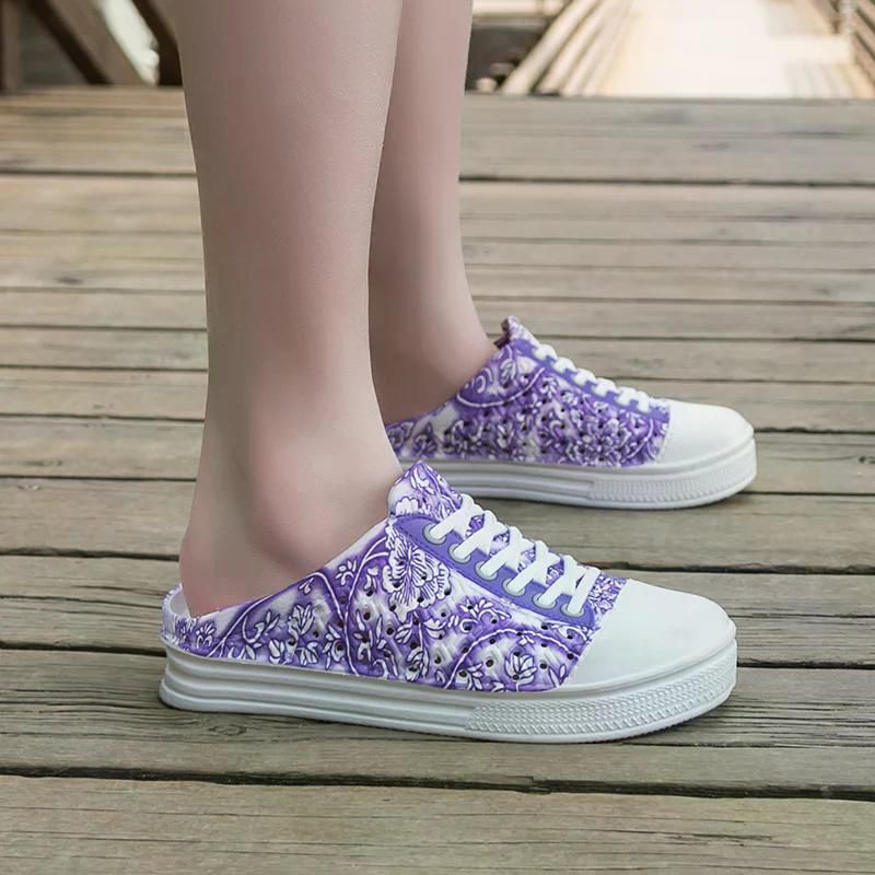 Women Outdoor Casual Shoes Summer Fashion Breathable Round Toe Comfortable Flats Sports Shoe Feminino Non Slip Zapatillas Mujer