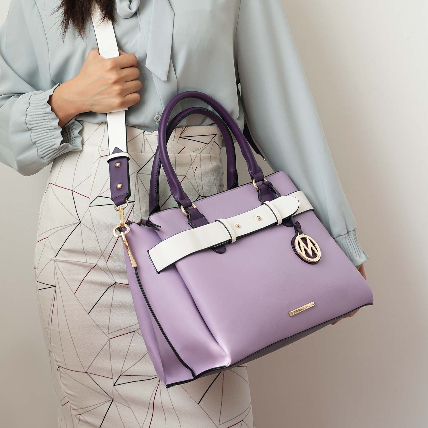 MKF Collection Jamie Satchel Handbag by Mia K