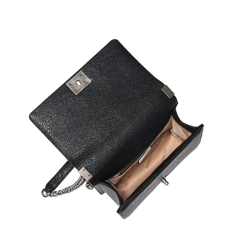 New caviar hot mom bag fashion trend new chain bag senior texture shoulder crossbody women's bag