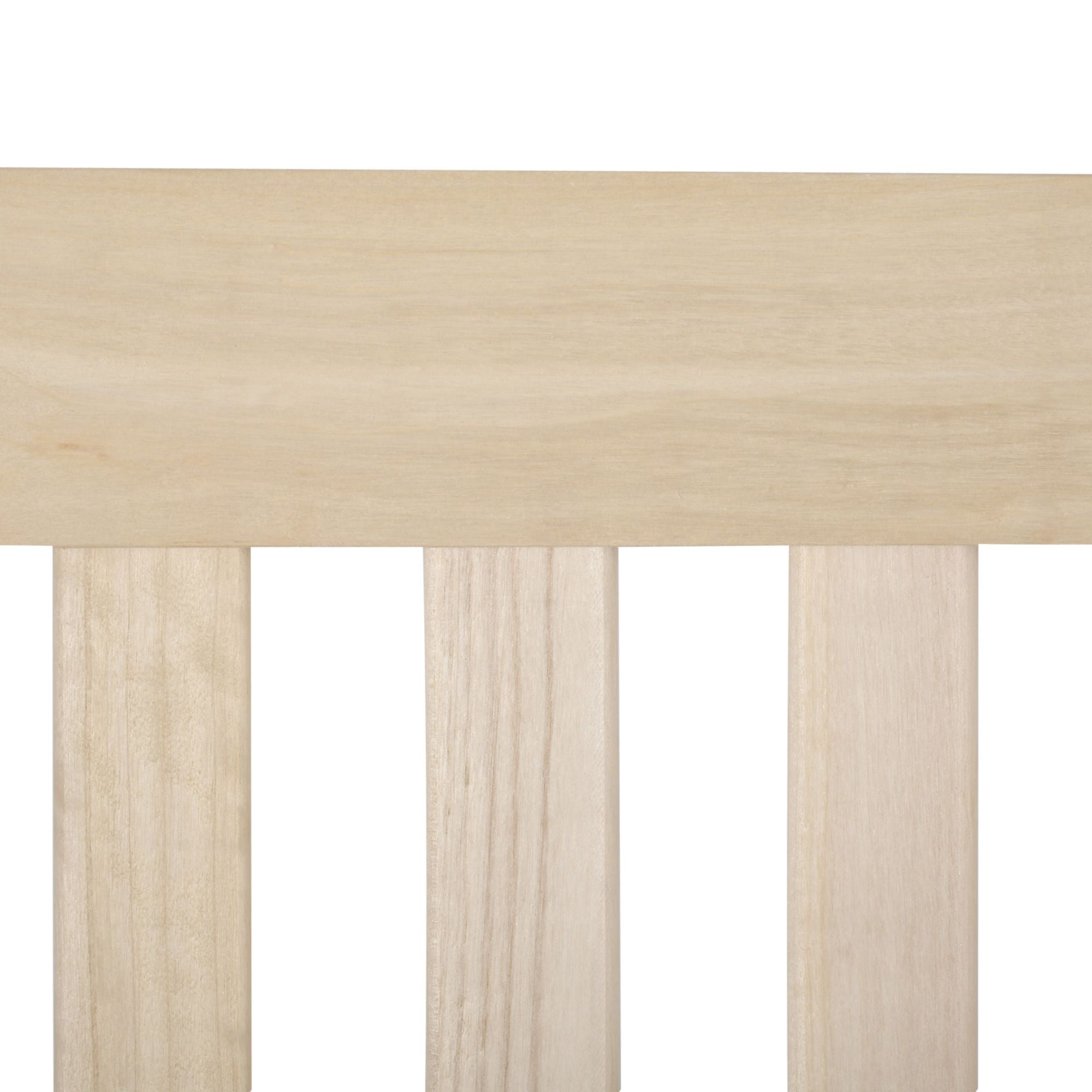 Outsunny Hanging 2-Seater Porch Swing, Outdoor Patio Chair, Slatted Design, Natural, 440lbs