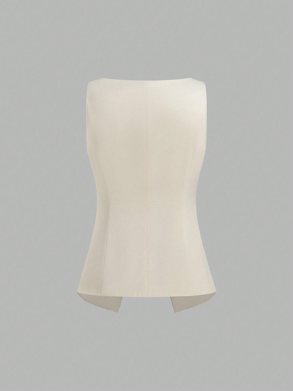 Women's Minimalist Cinched-Waist Camisole â€?Single-Breasted Summer Tank