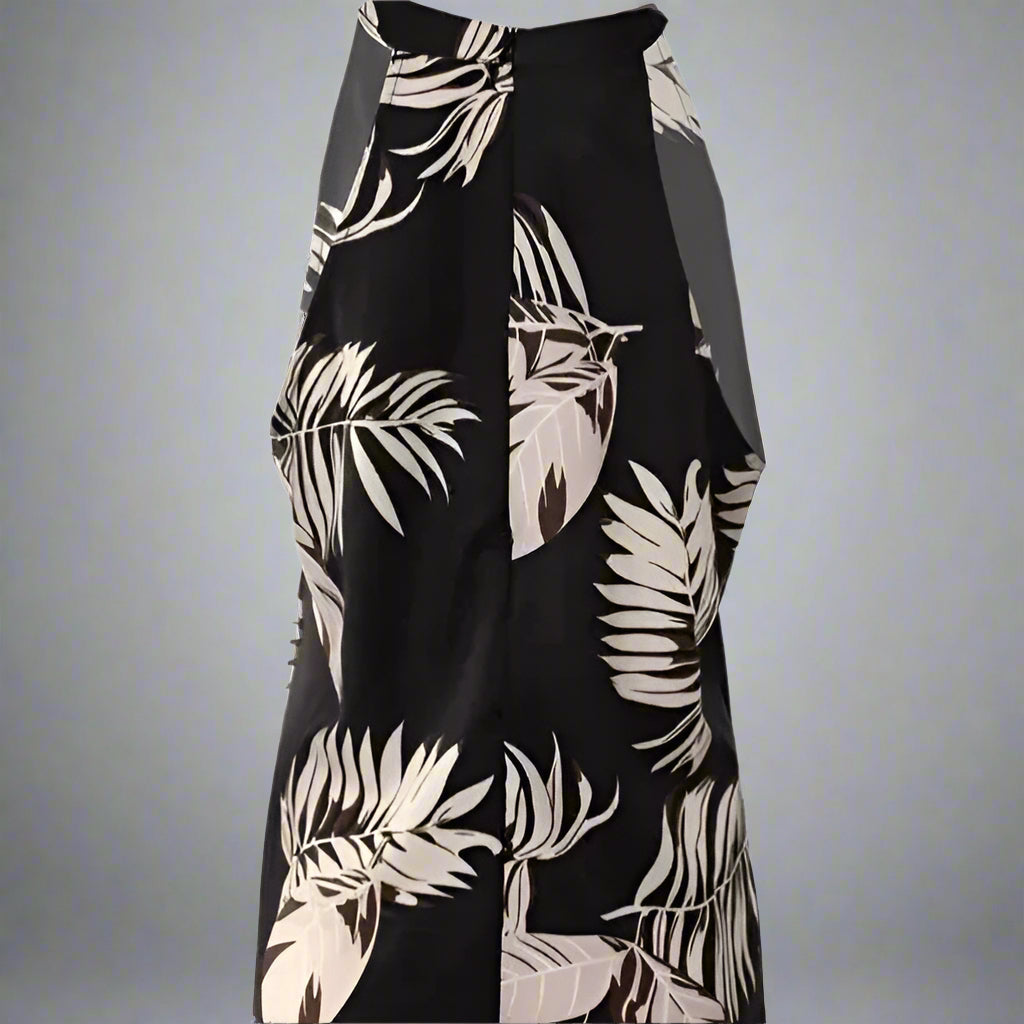 Women's V-Neck Printed Off-Shoulder Vest Top