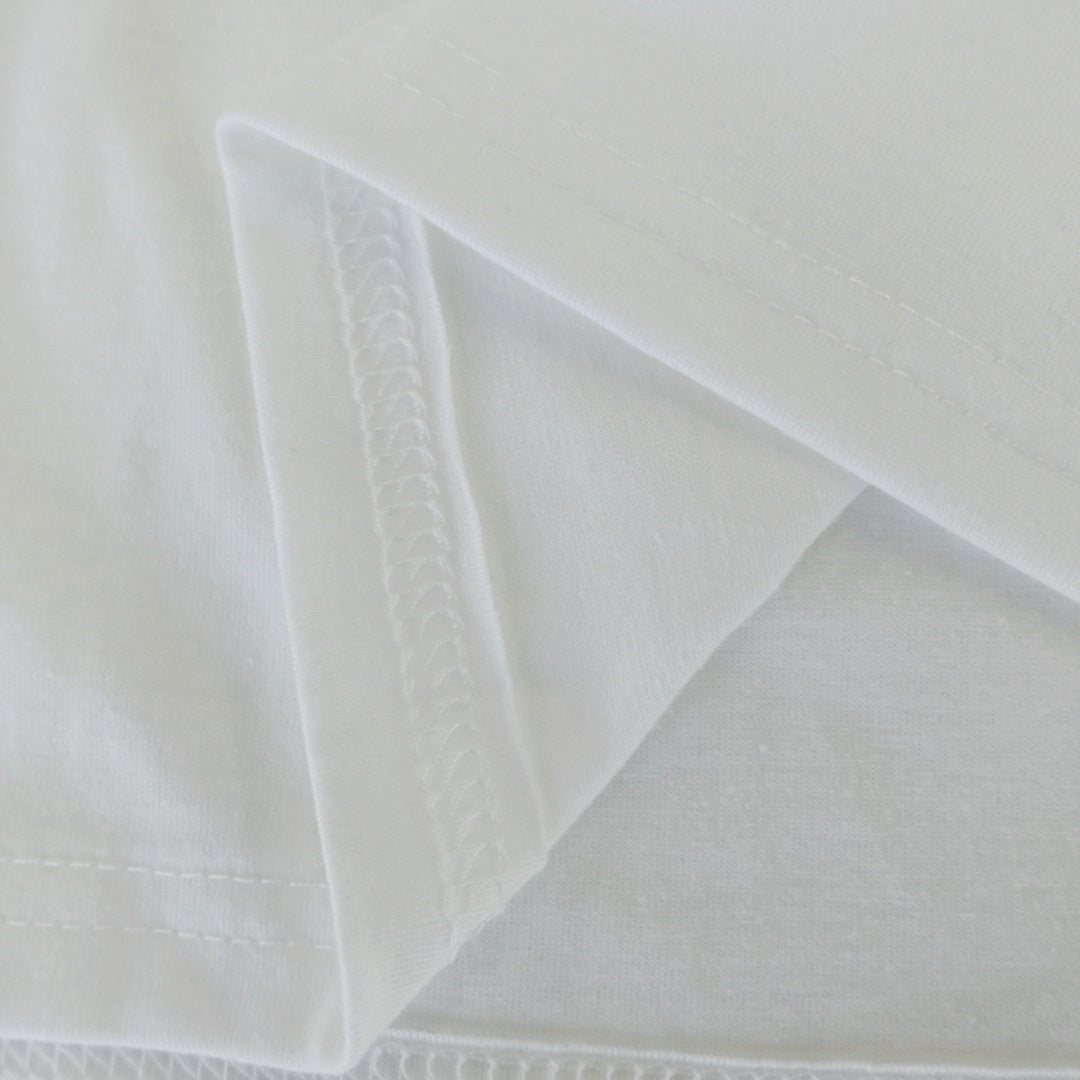 Ladies' Notch V‑Neck Pleated Petal‑Sleeve Maxi Dress