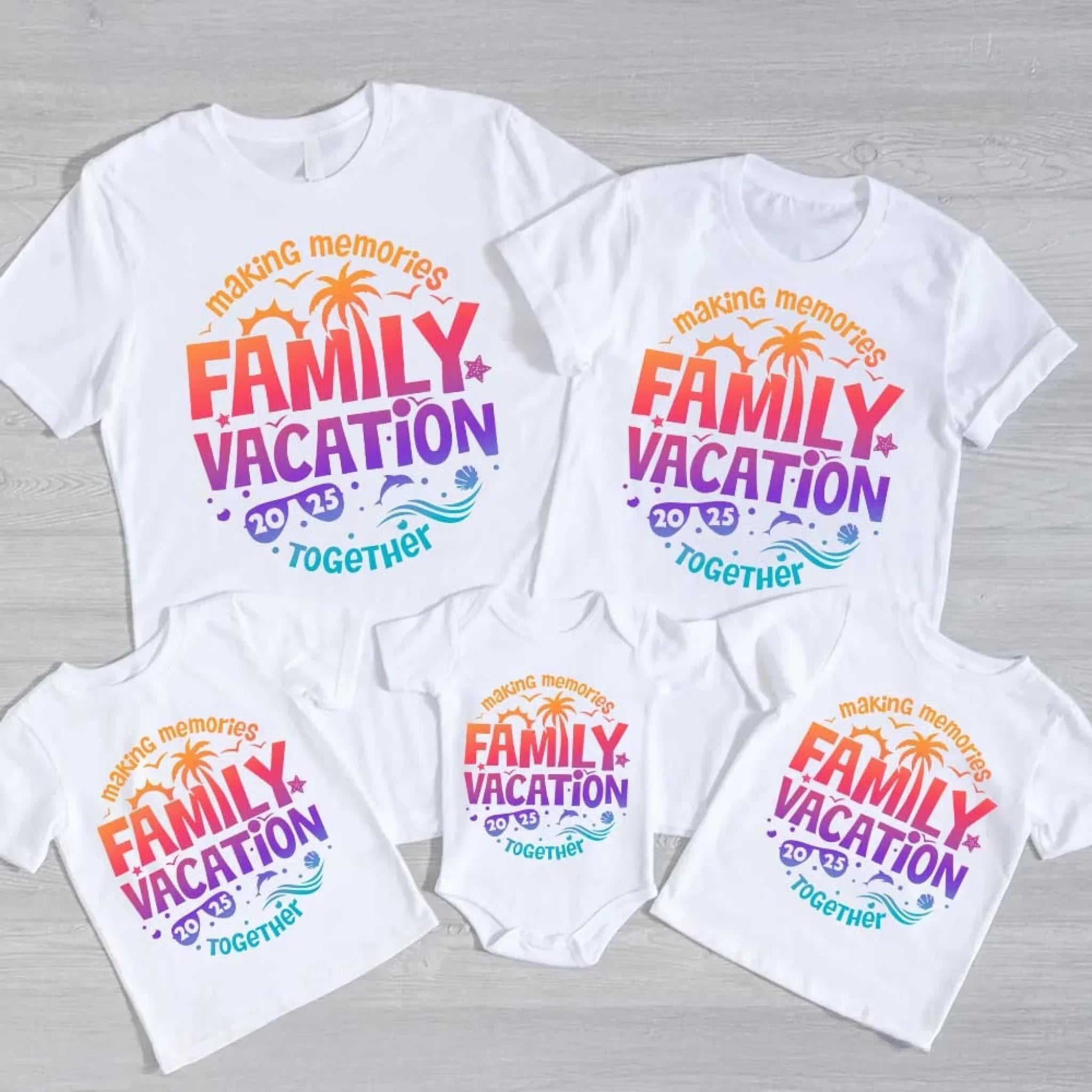 Family Vacation 2025 Shirts â€?Matching Outfits for Making Memories Together