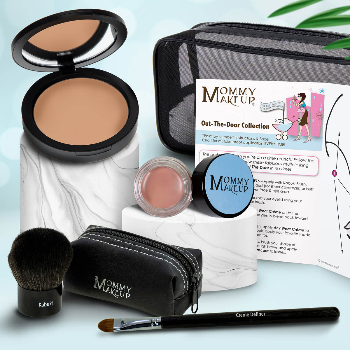 Out The Door Collection | Travel-friendly, Multi-tasking,Talc-free Makeup Set