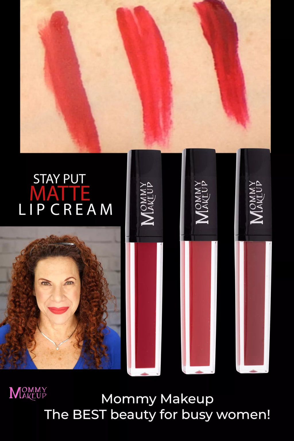Miss Scarlett Stay Put Matte Lip Cream | Stunning Kiss-Proof Lipstick