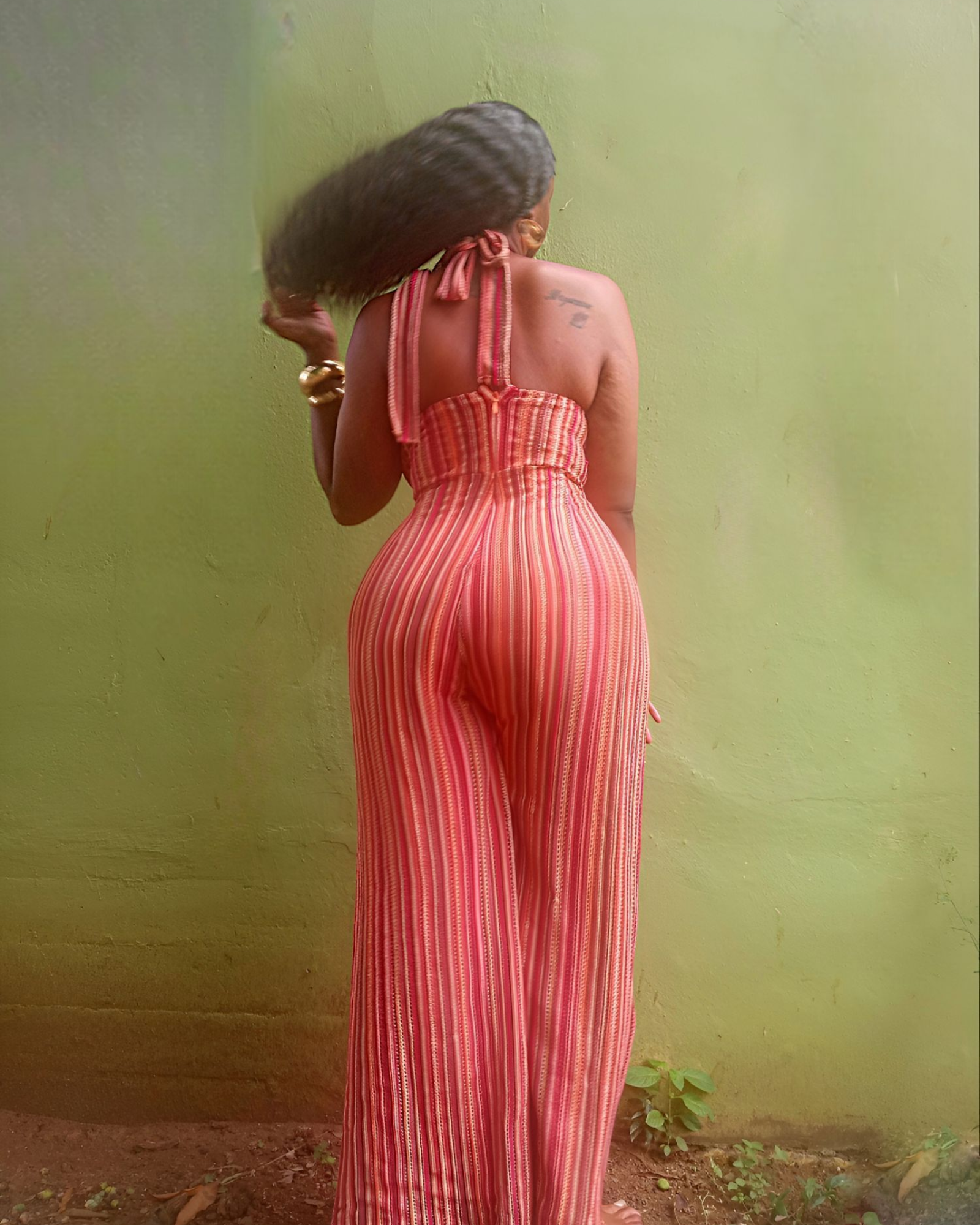 ISLAND HEAT | HALTER JUMPSUIT