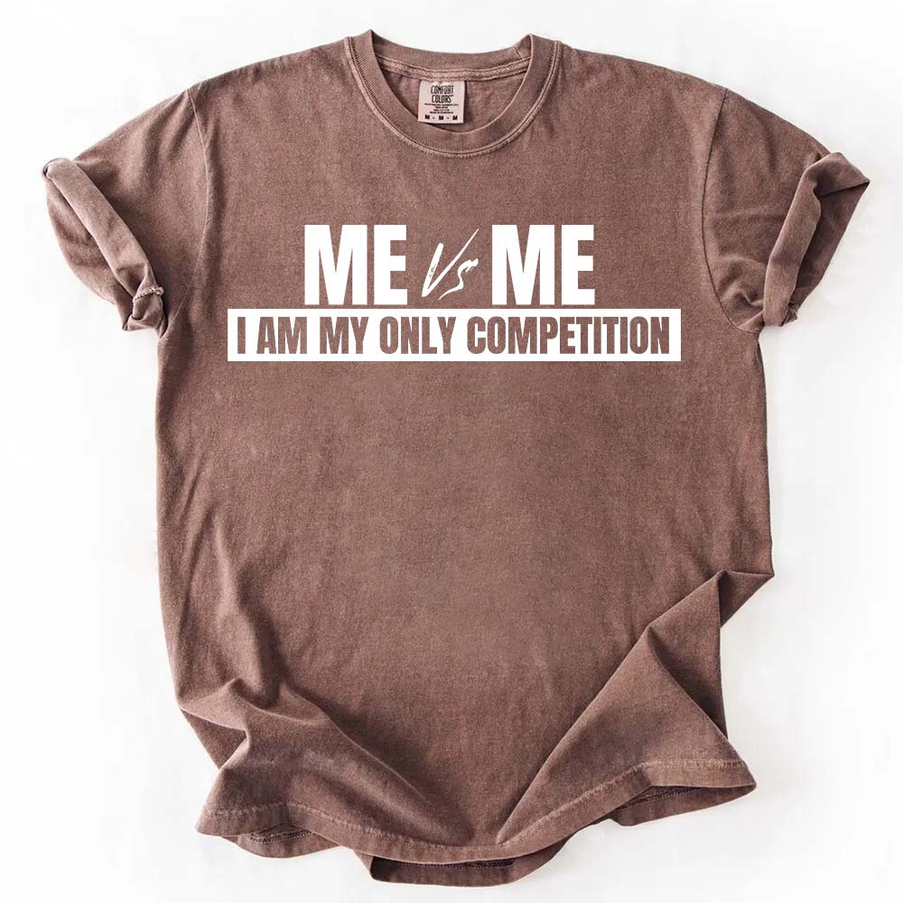 Me vs Me Unisex T-Shirt â€?Motivational Self-Discipline Tee