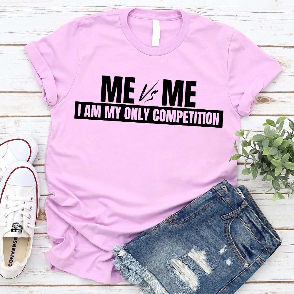 Me vs Me Unisex T-Shirt â€?Motivational Self-Discipline Tee