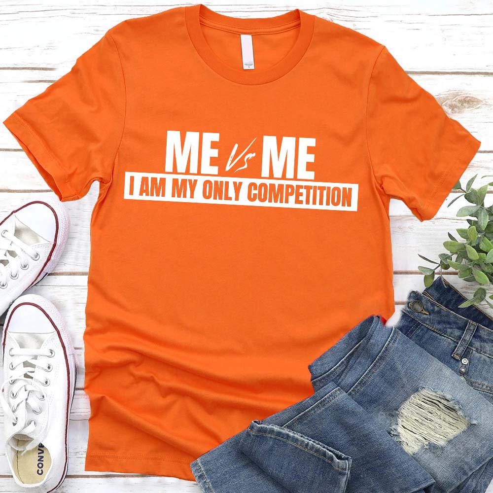 Me vs Me Unisex T-Shirt â€?Motivational Self-Discipline Tee