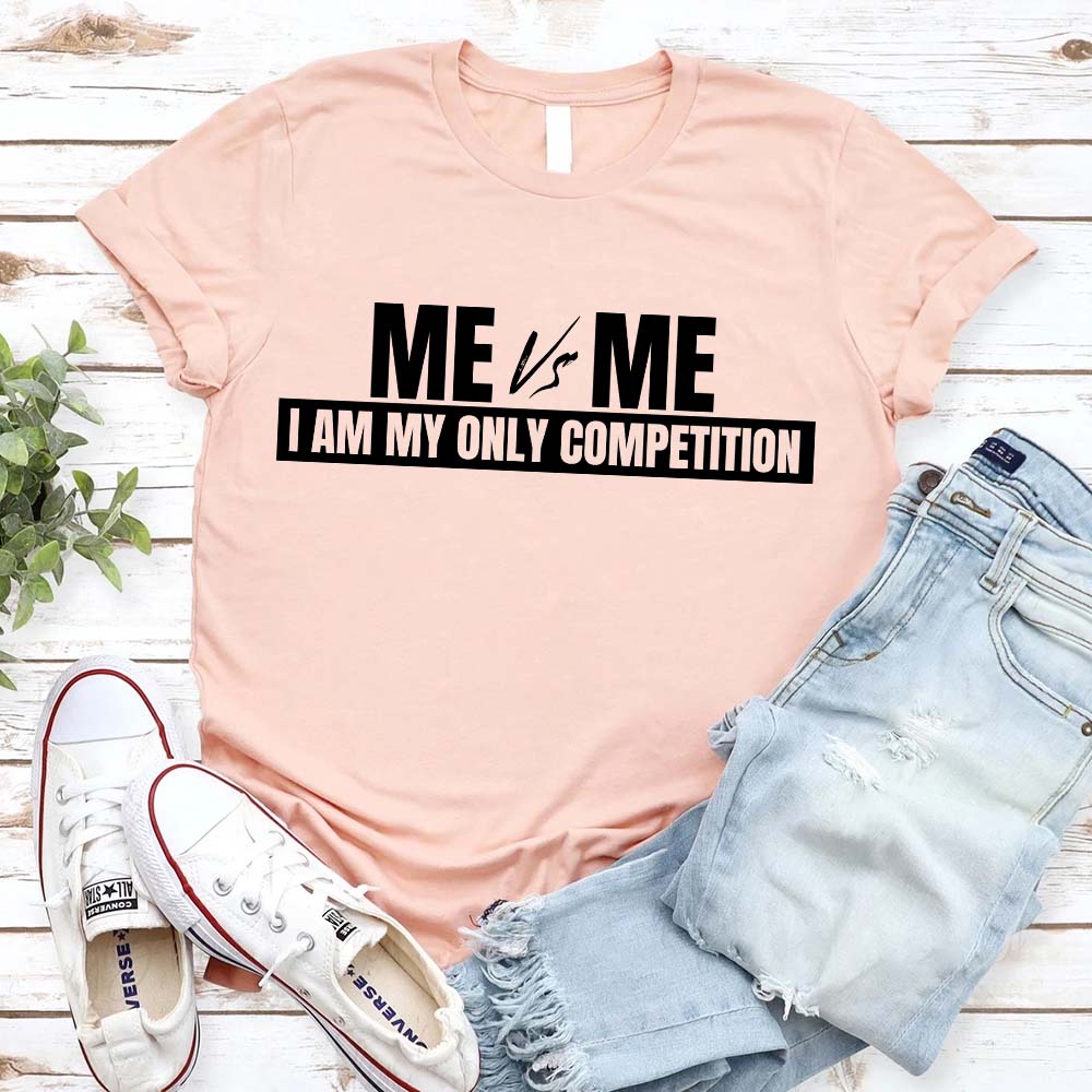 Me vs Me Unisex T-Shirt â€?Motivational Self-Discipline Tee