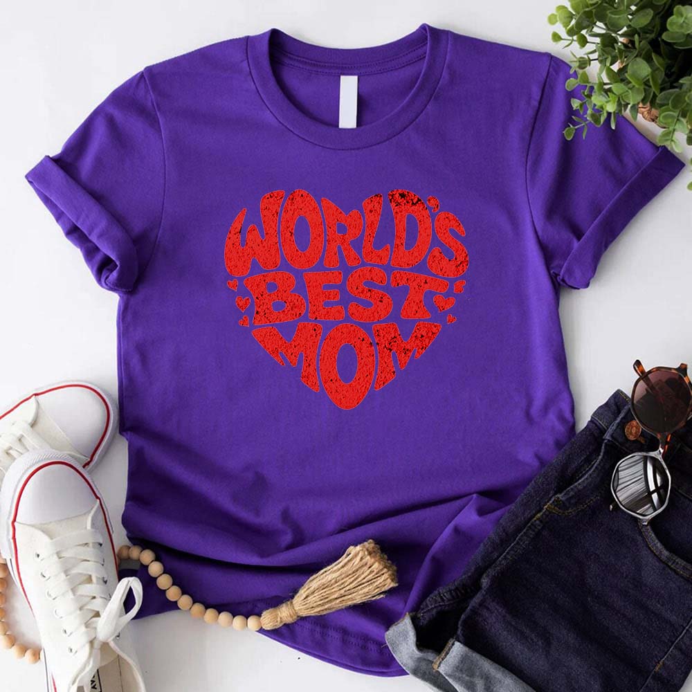 World's Best Mom T-Shirts â€?Cute, Funny & Stylish Designs for Super Moms