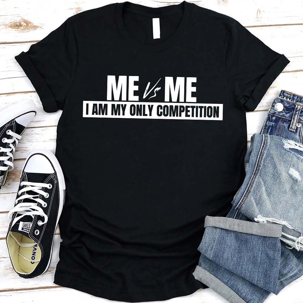 Me vs Me Unisex T-Shirt â€?Motivational Self-Discipline Tee